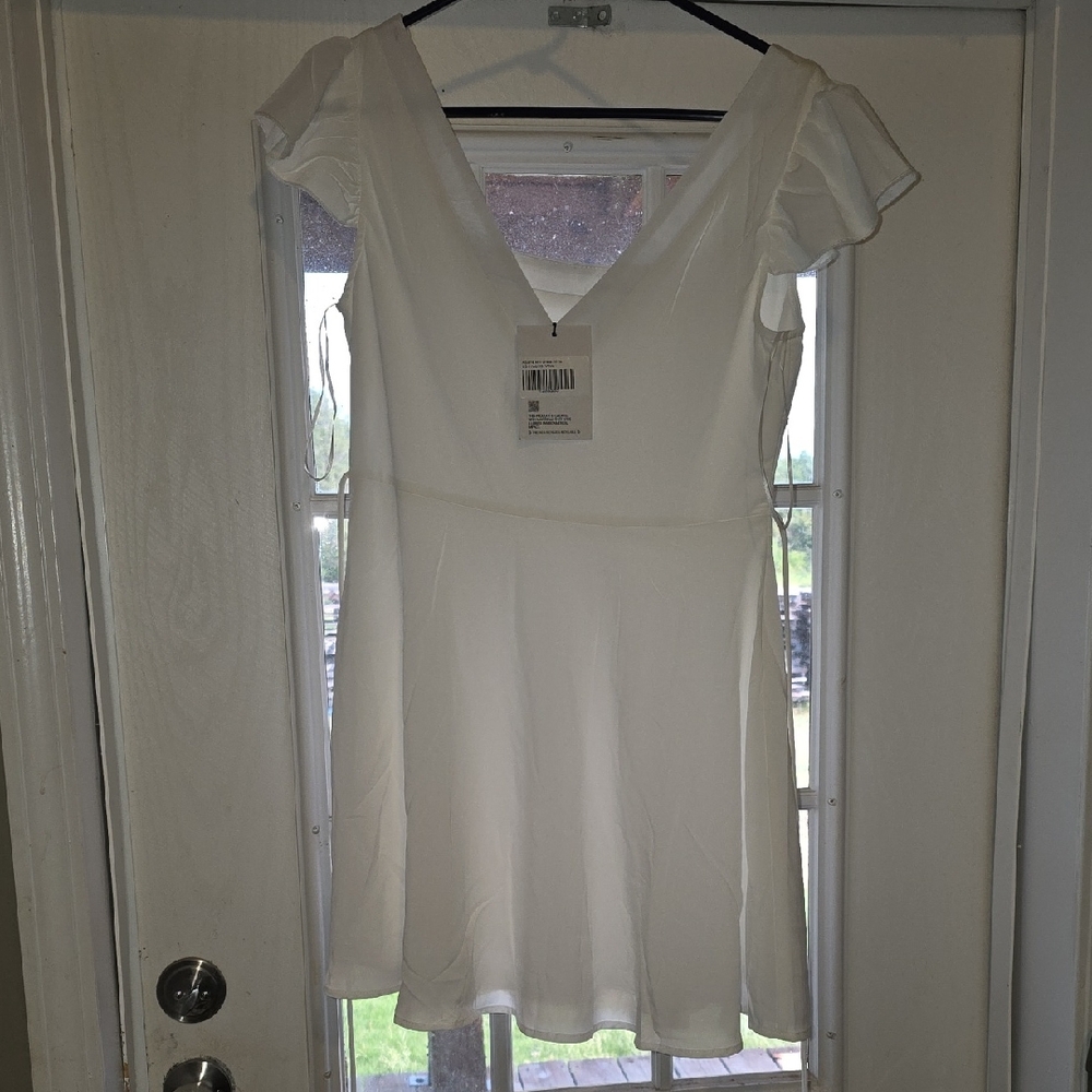 Princess Polly White Mini Dress